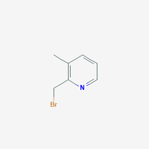 molecular formula C7H8BrN B1598509 2-(Bromomethyl)-3-methylpyridine CAS No. 438218-62-3