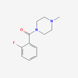 (2-Fluorophenyl)(4-methylpiperazin-1-yl)methanone