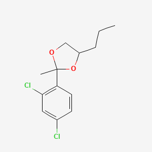 2-(2,4-Dichlorophenyl)-2-methyl-4-propyl-1,3-dioxolane
