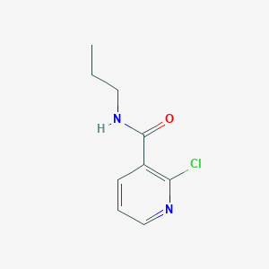 molecular formula C9H11ClN2O B1598522 2-氯-N-丙基烟酰胺 CAS No. 52943-23-4