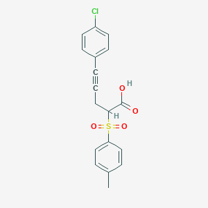 molecular formula C18H15ClO4S B159853 Tibeglisene CAS No. 134993-74-1