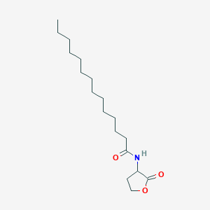 N-(2-oxooxolan-3-yl)tetradecanamide
