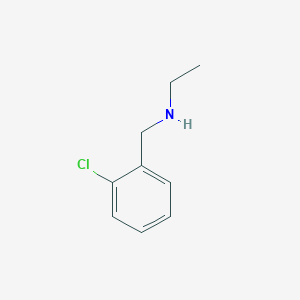 molecular formula C9H12ClN B1598539 N-(2-chlorobenzyl)-N-ethylamine CAS No. 62924-61-2