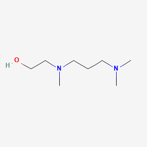 molecular formula C8H20N2O B1598558 2-((3-(Dimethylamino)propyl)methylamino)ethanol CAS No. 82136-26-3
