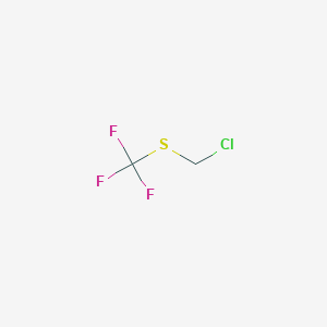 molecular formula C2H2ClF3S B1598576 Chloromethyl trifluoromethyl sulfide CAS No. 460-58-2