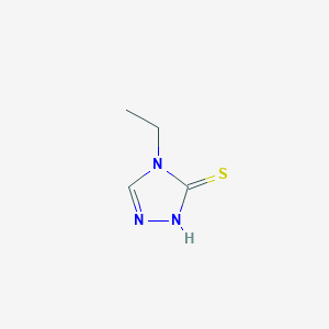 molecular formula C4H7N3S B1598581 4-乙基-4H-1,2,4-三唑-3-硫醇 CAS No. 27105-98-2