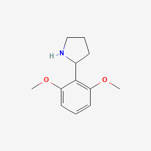 2-(2,6-Dimethoxyphenyl)pyrrolidine