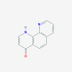 molecular formula C12H8N2O B1598585 1,10-Phenanthrolin-4-ol CAS No. 23443-31-4