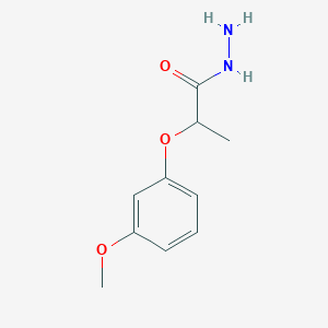 2-(3-Methoxyphenoxy)propanohydrazide