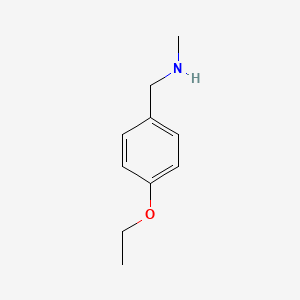 molecular formula C10H15NO B1598591 N-(4-ethoxybenzyl)-N-methylamine CAS No. 41690-86-2