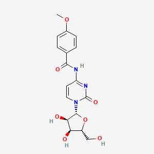 molecular formula C17H19N3O7 B1598595 N4-Anisoylcytidine CAS No. 28225-17-4