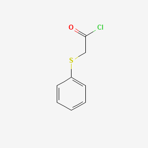 molecular formula C8H7ClOS B1598596 (Phenylthio)acetyl chloride CAS No. 7031-27-8