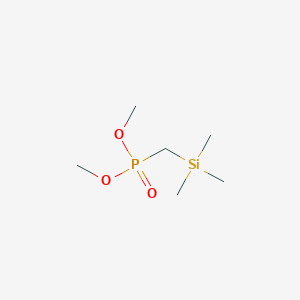 molecular formula C6H17O3PSi B1598602 Dimethyl trimethylsilylmethylphosphonate CAS No. 13433-42-6