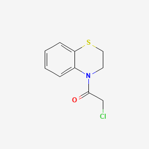 molecular formula C10H10ClNOS B1598611 4-(chloroacetyl)-3,4-dihydro-2H-1,4-benzothiazine CAS No. 20751-75-1