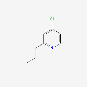 molecular formula C8H10ClN B1598618 4-Chloro-2-propylpyridine CAS No. 93856-98-5