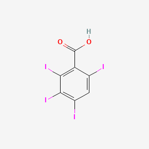 molecular formula C7H2I4O2 B1598626 Benzoic acid, 2,3,4,6-tetraiodo- CAS No. 71463-71-3