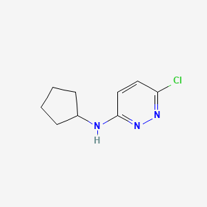 6-chloro-N-cyclopentylpyridazin-3-amine
