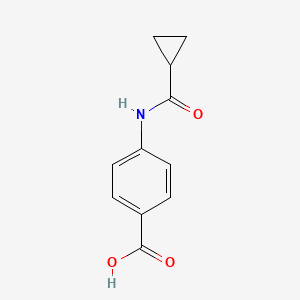 4-[(Cyclopropylcarbonyl)amino]benzoic acid