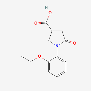 1-(2-Ethoxyphenyl)-5-oxopyrrolidine-3-carboxylic acid