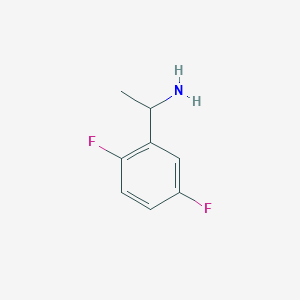molecular formula C8H9F2N B1598663 1-(2,5-Difluorophenyl)ethanamine CAS No. 603951-44-6