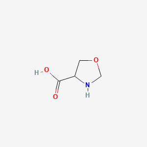 molecular formula C4H7NO3 B1598665 1,3-oxazolidine-4-carboxylic Acid CAS No. 306274-78-2