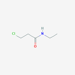 molecular formula C5H10ClNO B1598672 3-chloro-N-ethylpropanamide CAS No. 4269-31-2