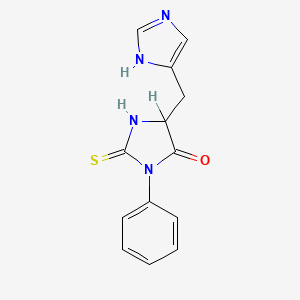 molecular formula C13H12N4OS B1598673 PTH-histidine CAS No. 5835-68-7