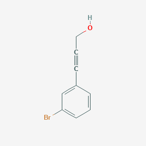 molecular formula C9H7BrO B1598681 3-(3-Bromophenyl)prop-2-yn-1-ol CAS No. 170859-80-0