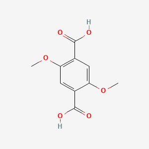 molecular formula C10H10O6 B1598688 2,5-Dimethoxyterephthalic acid CAS No. 21004-11-5