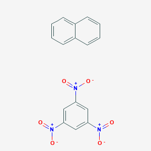 molecular formula C16H11N3O6 B159869 Naphthalene;1,3,5-trinitrobenzene CAS No. 1787-27-5