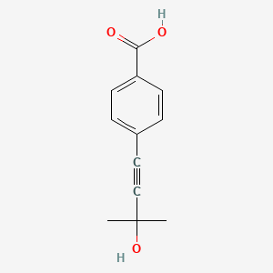 4-(3-Hydroxy-3-methylbut-1-yn-1-yl)benzoic acid