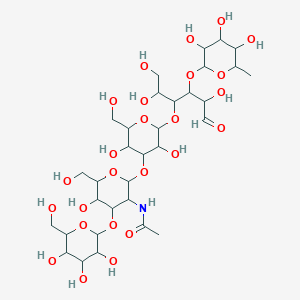 molecular formula C32H55NO25 B1598693 Lacto-N-fucopentaose V CAS No. 60254-64-0