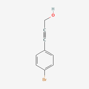 molecular formula C9H7BrO B1598695 3-(4-Bromophenyl)prop-2-yn-1-ol CAS No. 37614-58-7