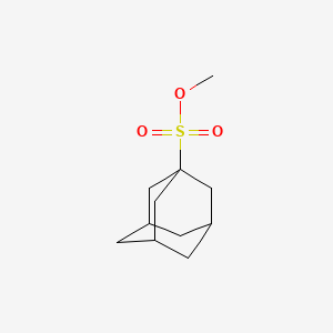 molecular formula C11H18O3S B1598696 Methyl 1-adamantanesulfonate CAS No. 21280-40-0