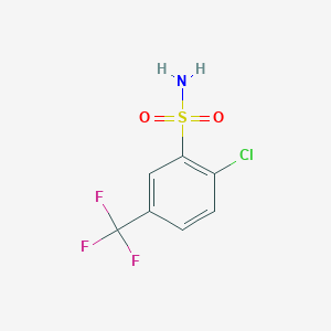 molecular formula C7H5ClF3NO2S B1598698 2-Chloro-5-trifluoromethyl-benzenesulfonamide CAS No. 779-71-5