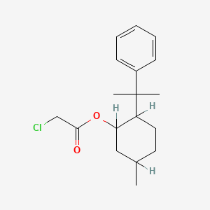 molecular formula C18H25ClO2 B1598702 (+)-8-Phenylmenthyl chloroacetate CAS No. 71804-27-8