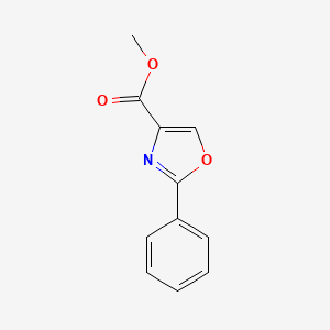 2-Phenyl-oxazole-4-carboxylic acid methyl ester