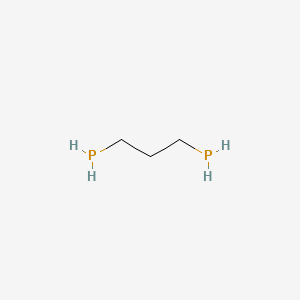 molecular formula C3H10P2 B1598712 1,3-Bis(phosphino)propane CAS No. 3619-91-8