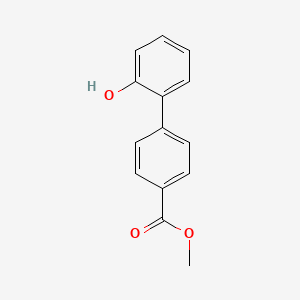 molecular formula C14H12O3 B1598722 2-(4-Methoxycarbonylphenyl)phenol CAS No. 40501-40-4