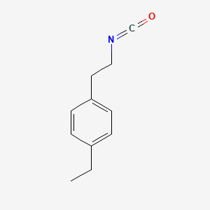 molecular formula C11H13NO B1598723 4-Ethylphenethyl isocyanate CAS No. 480439-00-7