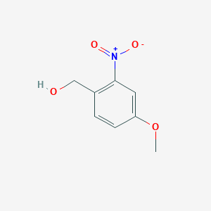 molecular formula C8H9NO4 B1598725 (4-Methoxy-2-nitrophenyl)methanol CAS No. 22996-23-2