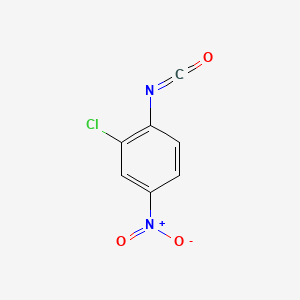 molecular formula C7H3ClN2O3 B1598726 2-Chloro-4-nitrophenyl isocyanate CAS No. 40397-95-3