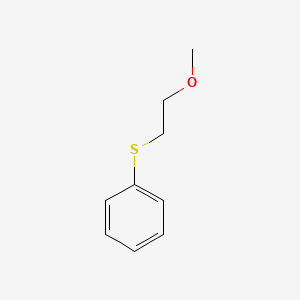 molecular formula C9H12OS B1598733 2-Methoxyethyl phenyl sulfide CAS No. 77298-24-9