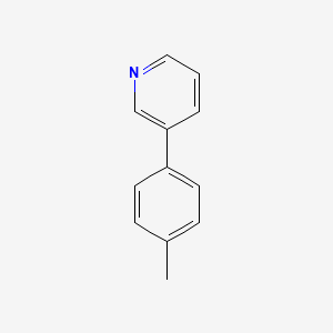 molecular formula C12H11N B1598739 3-(4-Methylphenyl)pyridine CAS No. 4423-09-0
