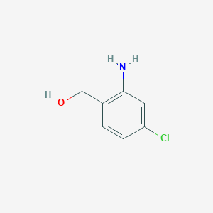 molecular formula C7H8ClNO B1598740 (2-Amino-4-chlorophenyl)methanol CAS No. 37585-16-3
