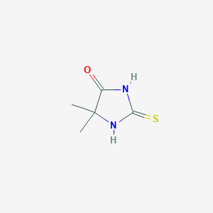 molecular formula C5H8N2OS B1598751 5,5-dimethyl-2-thioxoimidazolidin-4-one CAS No. 15998-93-3