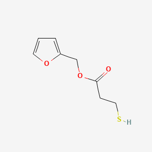 molecular formula C8H10O3S B1598757 Furfuryl 3-mercaptopropionate CAS No. 93859-19-9