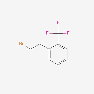 molecular formula C9H8BrF3 B1598758 1-(2-Bromoethyl)-2-(trifluoromethyl)benzene CAS No. 94022-95-4