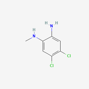 molecular formula C7H8Cl2N2 B1598760 4,5-Dichloro-2-(methylamino)aniline CAS No. 42450-33-9