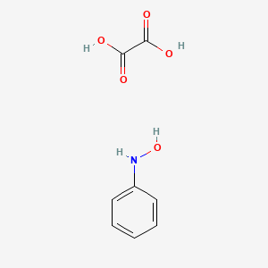 molecular formula C8H9NO5 B1598764 N-Phenylhydroxylamine oxalate CAS No. 84447-15-4